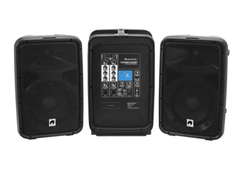 Nešiojama garso sistema 160W 55Hz - 20kHz Omnitronic COMBO-160BT (dvi kolonėlės)